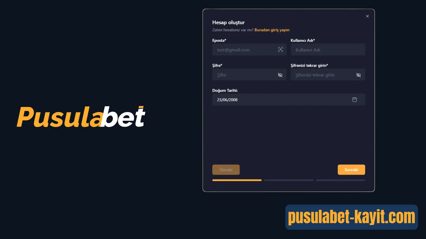 Pusulabet türkçe destek